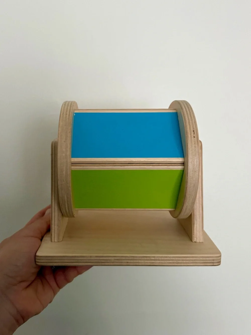Lovevery Wooden Spinning Rainbow Toy